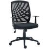 DodiOnline 97.5-106.5cm Adjustable Home Office Chair - Black