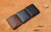 BISON DENIM Black Purse For Men Genuine Leather Men's Wallets Thin Male Wallet Card Holder Cowskin Soft Mini Purses N4429