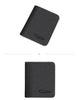 BISON DENIM Black Purse For Men Genuine Leather Men's Wallets Thin Male Wallet Card Holder Cowskin Soft Mini Purses N4429