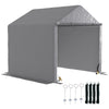 DodiOnline 2 x 2m Garden Fabric Storage Tent - Grey