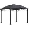 DodiOnline 3x3(m) Outdoor Gazebo Garden Gazebo Pavilion Sunshade Canopy Tent with Steel Frame, Grey