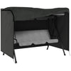 DodiOnline 205 x 124cm Three-Seater Swing Chair Protective Cover Dark Grey