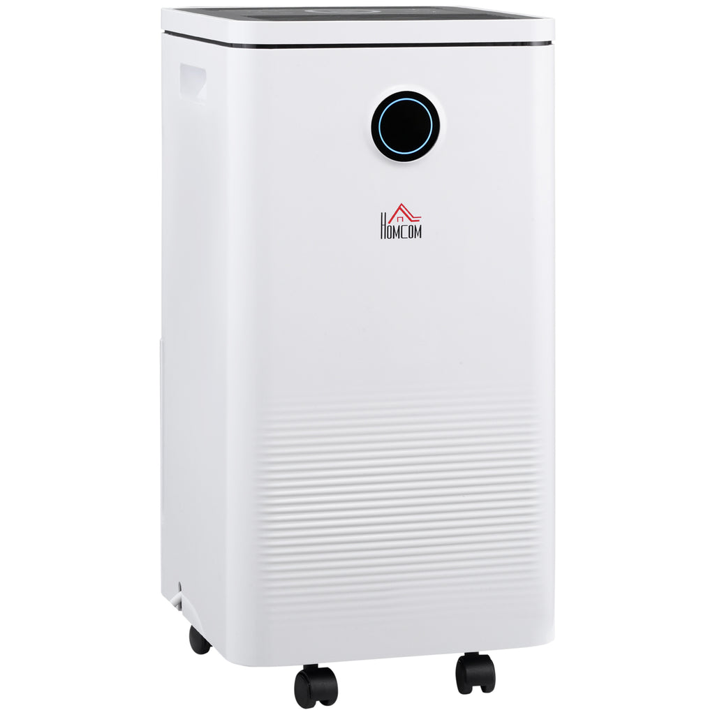 DodiOnline 10L/Day Dehumidifier with 2.5L Water Tank, Digital Display, Intelligent & Sleep Mode, 24H Timer, Laundry Clothes Drying, for Home and Large Room Basement