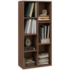 DodiOnline Seven-Cube Bookcase - Walnut Wood Effect