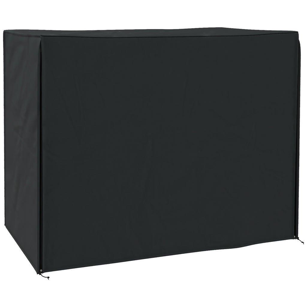 DodiOnline 220 x 125cm Three-Seater Swing Chair Protective Cover - Black