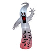 DodiOnline 11.8ft Scary Inflatable Ghost Halloween Decoration, with Accessories