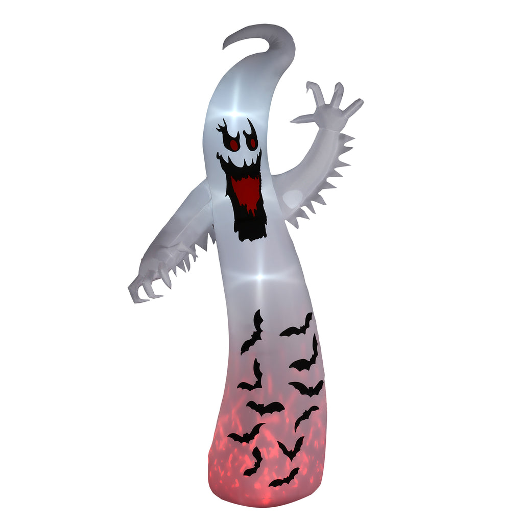 DodiOnline 11.8ft Scary Inflatable Ghost Halloween Decoration, with Accessories