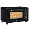 DodiOnline 21L Mini Countertop Oven, 100°C-230°C Adjustable Temp - Black