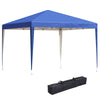 DodiOnline 3 x 3M Garden Pop Up Gazebo Height Adjustable Marquee Party Tent Wedding Canopy with Carrying Bag, Blue