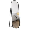 DodiOnline Two-Way Curved Full Length Mirror - Black