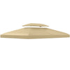 DodiOnline Gazebo Roof Replacement, for 3 x 4m Frames - Cream