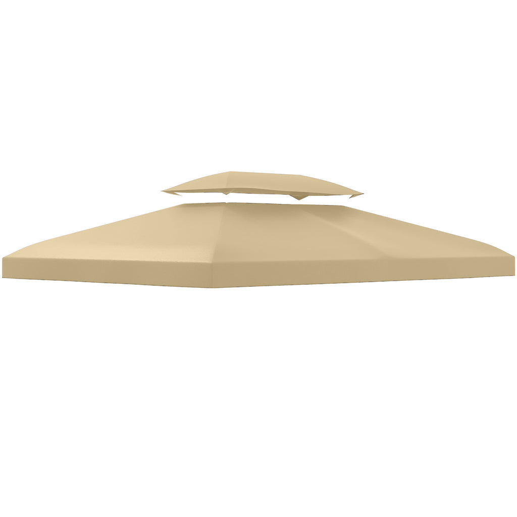DodiOnline Gazebo Roof Replacement, for 3 x 4m Frames - Cream