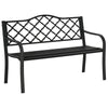 DodiOnline 2-Seater Garden Bench Antique Loveseat for Yard, Lawn, Porch, Patio, Steel