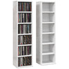 DodiOnline Set of Two 102 CD Storage Units - High Gloss White