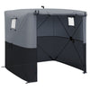 DodiOnline 2 x 2m Pop-Up Gazebo, with Accessories - Black