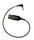 Plantronics 2.5mm to QD Bottom Cable Gigaset/Cisco