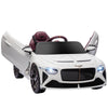 DodiOnline Bentley Bacalar Licensed 12V Kids Electric Car, with Remote Control, White