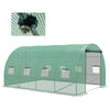 DodiOnline Sprinkler System Polytunnel Greenhouse, 4 x 3(m), Green