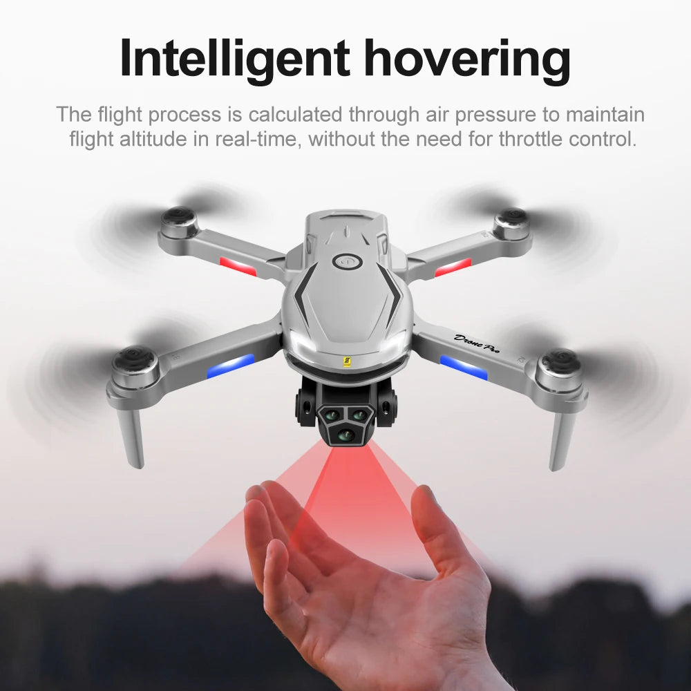 Xiaomi V888 Drone 8K Aerial HD Triple Camera Professional Obstacle Avoidance Optical Flow Positioning Brushless Power GPS Drone