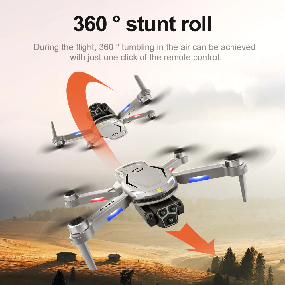 Xiaomi V888 Drone 8K Aerial HD Triple Camera Professional Obstacle Avoidance Optical Flow Positioning Brushless Power GPS Drone