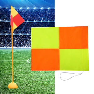 Soccer Corner Flag for Sport Match Field Playing Field Equipment Soccer Pole Flag for Games Competition Sports Football Outdoor