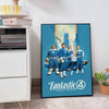 Movie The F-Fantastic Four Self-adhesive Art Poster Whitepaper Prints Posters Artwork Aesthetic Art Wall Painting