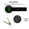 RAYKUBE US Free Delivery Tuya BLE Smart Fingerprint Door Lock Electronic Lock with Password/Key/Card/Tuya APP Unlock
