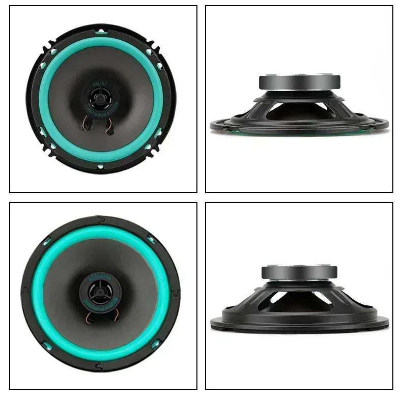 4/5/6.5 Inch Universal Car Coaxial Speakers HiFi Automotive Audio Full Range Frequency Subwoofer Enhanced Car Stereo Sound
