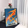 Movie The F-Fantastic Four Self-adhesive Art Poster Whitepaper Prints Posters Artwork Aesthetic Art Wall Painting