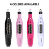6 Color Portable Nail Polishing Machine NEW Nail Drill Machine Electric Nail Sander Nail Accessories Milling Cutter For Manicure