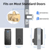 Smart Deadbolt Lock Tuya APP Wifi Keyless IC Card Fingerprint Keypad Digital Remote Unlock Dead Bolt Cylinder door Lock For Home