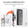 Smart Deadbolt Lock Tuya APP Wifi Keyless IC Card Fingerprint Keypad Digital Remote Unlock Dead Bolt Cylinder door Lock For Home