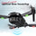 KBDFA New Drone H16 GPS Professional Dual Camera Dron Quadcopter Brushless Aerial Photography Laser Obstacle Avoidance RC Toy