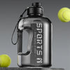 2.7/1.7L Insulated Water Bottles with Straw Gym Traveling Hiking Camping Hot Water Bottle for Men Women Leakproof Fitness Bottle