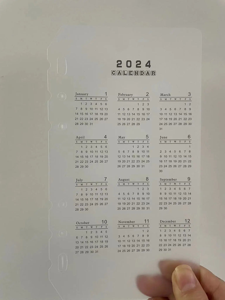 50 Sheet A5 A6 Loose-leaf Colorful Refill Inner Page Line Blank Grid Inner Page Inside Paper Stationery