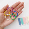 Multifunctional DIY Index Cards Horizontal Line Binder Index Sticker Colorful Loof-leaf Notepad Students