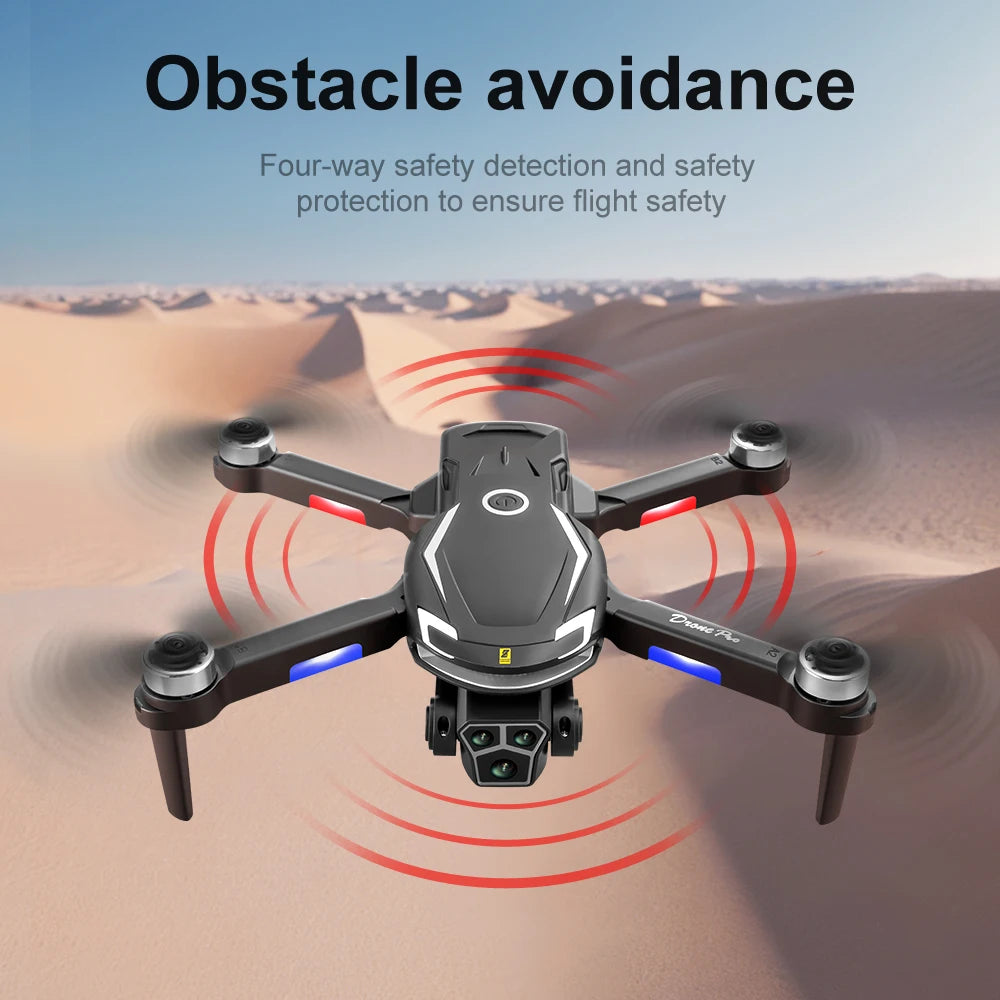 Xiaomi V888 Drone 8K Aerial HD Triple Camera Professional Obstacle Avoidance Optical Flow Positioning Brushless Power GPS Drone
