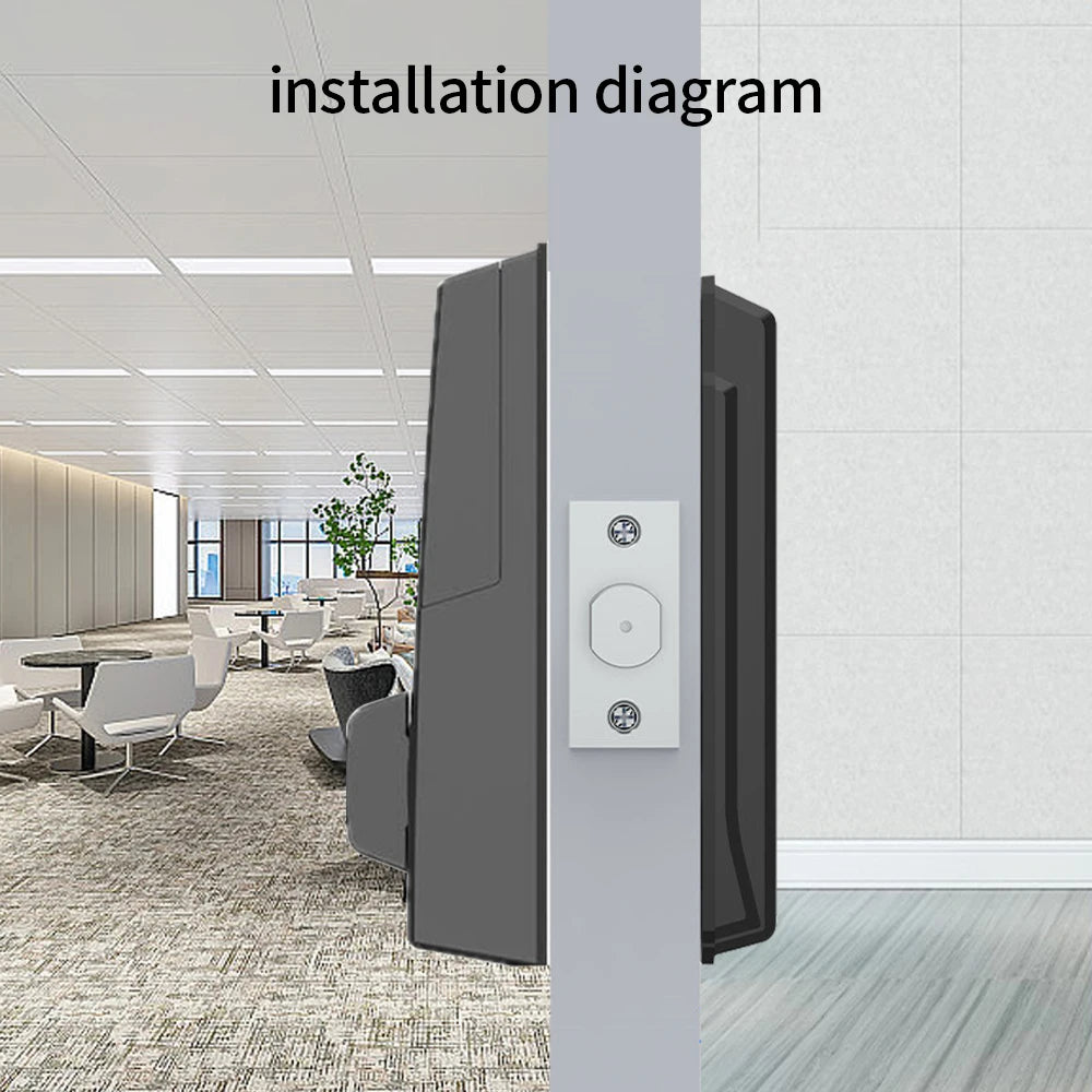 Tuya WiFi Smart Deadbolt Fingerprint Door Lock Electronic Keyless Entry Front Lock Digital Keypad Home Office AutoLock Dead Bolt