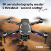 Xiaomi V888 Drone 8K Aerial HD Triple Camera Professional Obstacle Avoidance Optical Flow Positioning Brushless Power GPS Drone