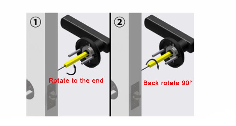 Tuya SmartLife APP WiFi Remote Control Smart Fingerprint Password RFID IC Card Lock Dead Bolt For Indoor Home Wooden Metal Door