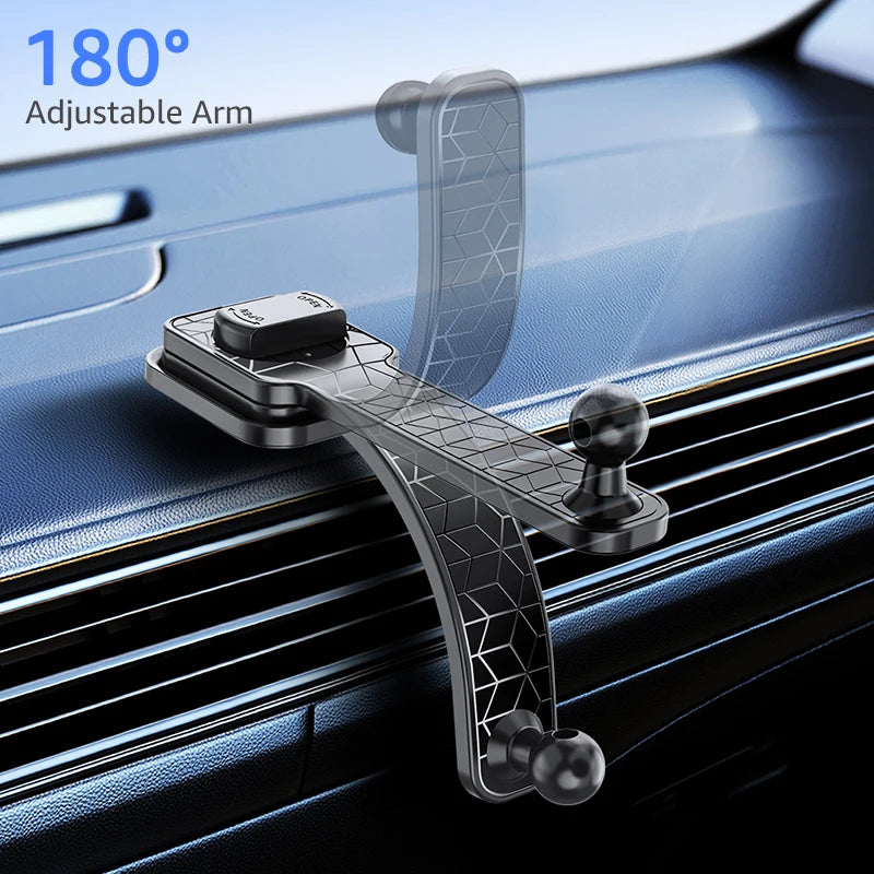 Untoom 17mm Ball Head Car Phone Holder Base Bendable Arm Mobile Phone Bracket Accessories for Car Dashboard Car Display Screen