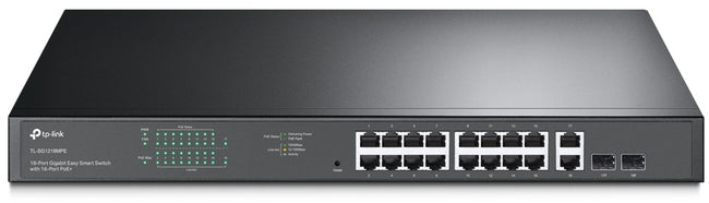 TP-Link TL-SG1218MPE | 18-Port Gigabit Smart Managed PoE+ Switch (250W) | DodiOnline