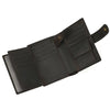 Retro anti-theft leather men's wallet male clip purse wallet casual style short purse cowhide retro luxury business card holder