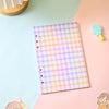 50 Sheet A5 A6 Loose-leaf Colorful Refill Inner Page Line Blank Grid Inner Page Inside Paper Stationery