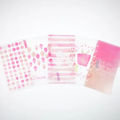 50 Sheet A5 A6 Loose-leaf Colorful Refill Inner Page Line Blank Grid Inner Page Inside Paper Stationery