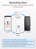 Wifi Tuya Tamper Proof Fingerprint Smart Lock for Keyless Entry Keypad Deadbolt Lock for Front Door Physical Key Remote Unlock