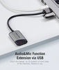 Vention USB External Sound Card USB to 3.5mm Audio Adapter with Microphone for PC Laptop MacBook PS5 Gaming Headset Sound Card