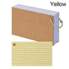 Multifunctional DIY Index Cards Horizontal Line Binder Index Sticker Colorful Loof-leaf Notepad Students