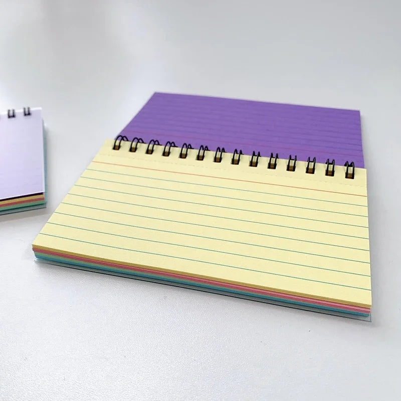 Tearable Spiral Notebook – 1PC Horizontal Line Journal, Office Diary, Writing Notepad, Stationery Supplies