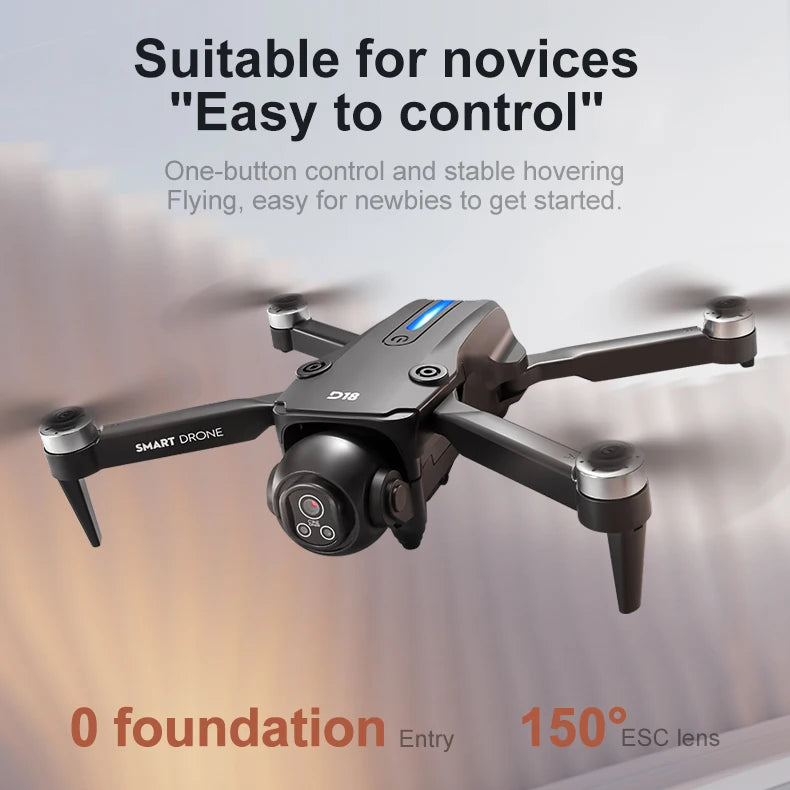 Xiaomi D18 Drone 8K Aerial HD Dual Camera Photography Intelligent Obstacle Avoidance Brushless Power 5G WIFI GPS Return VR Drone